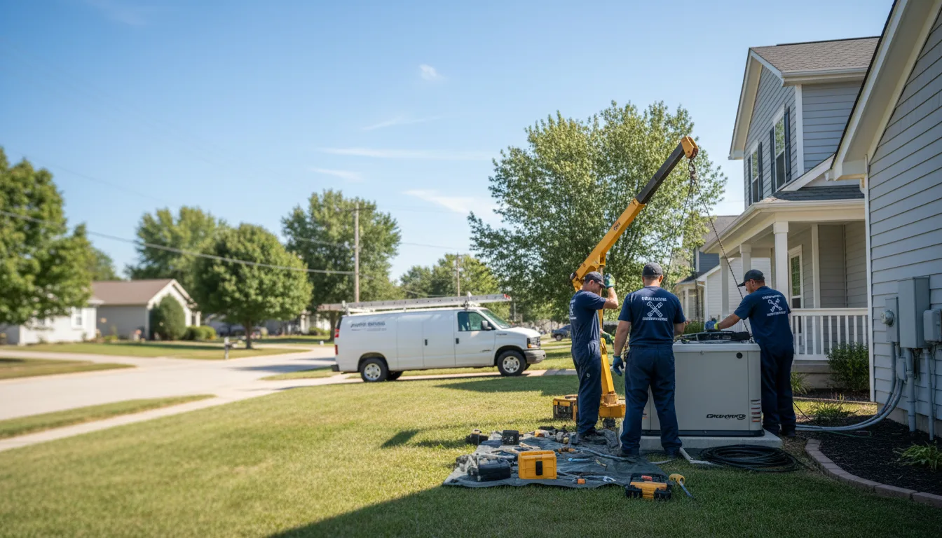 Generator Installation in Mount Pleasant, TX near me